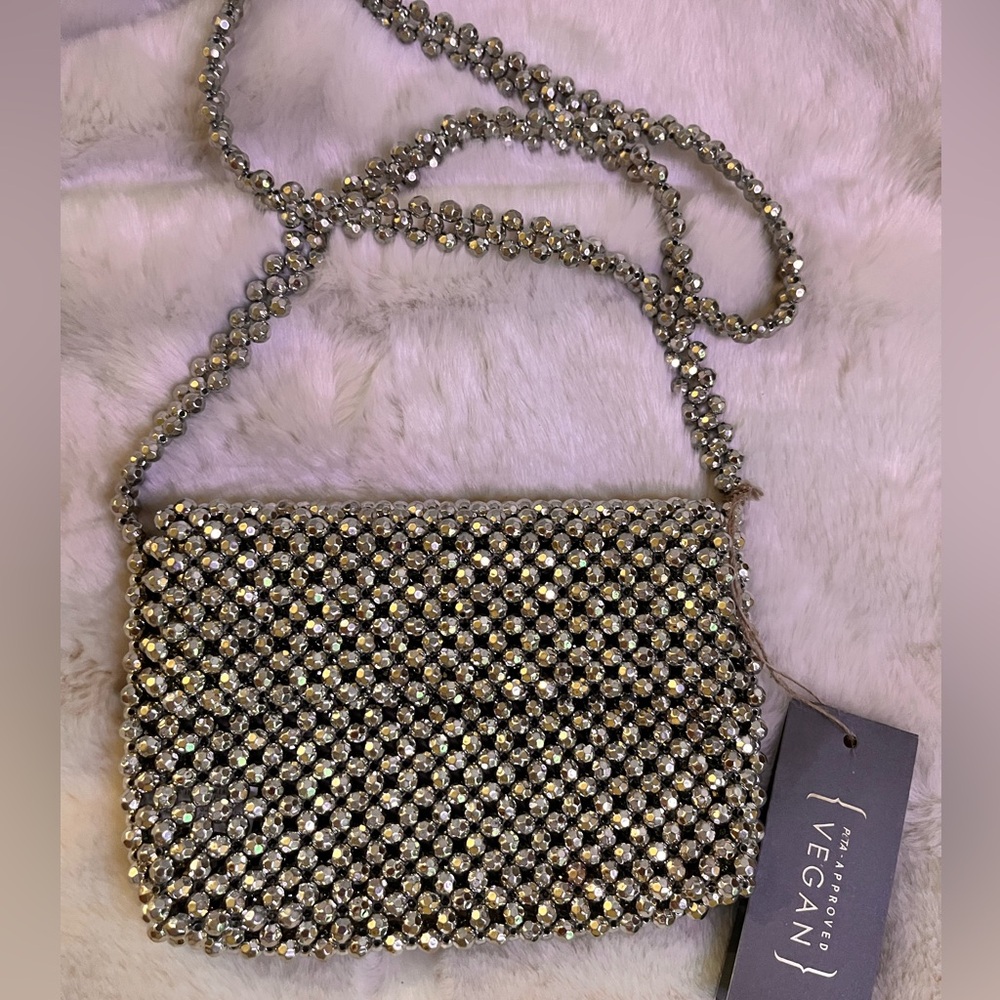 Dazzling Silver Handbag
